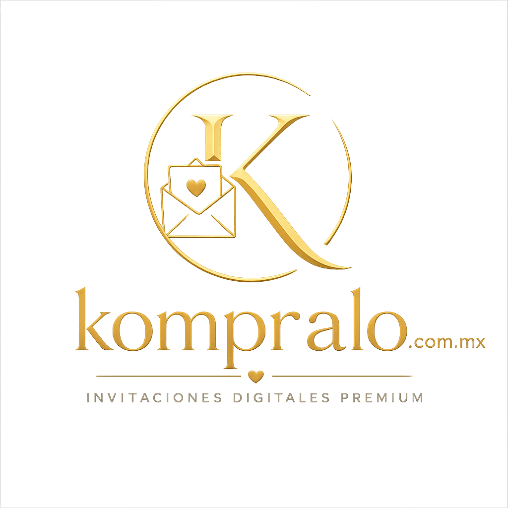 Kompralo Invitaciones Digitales Premium
